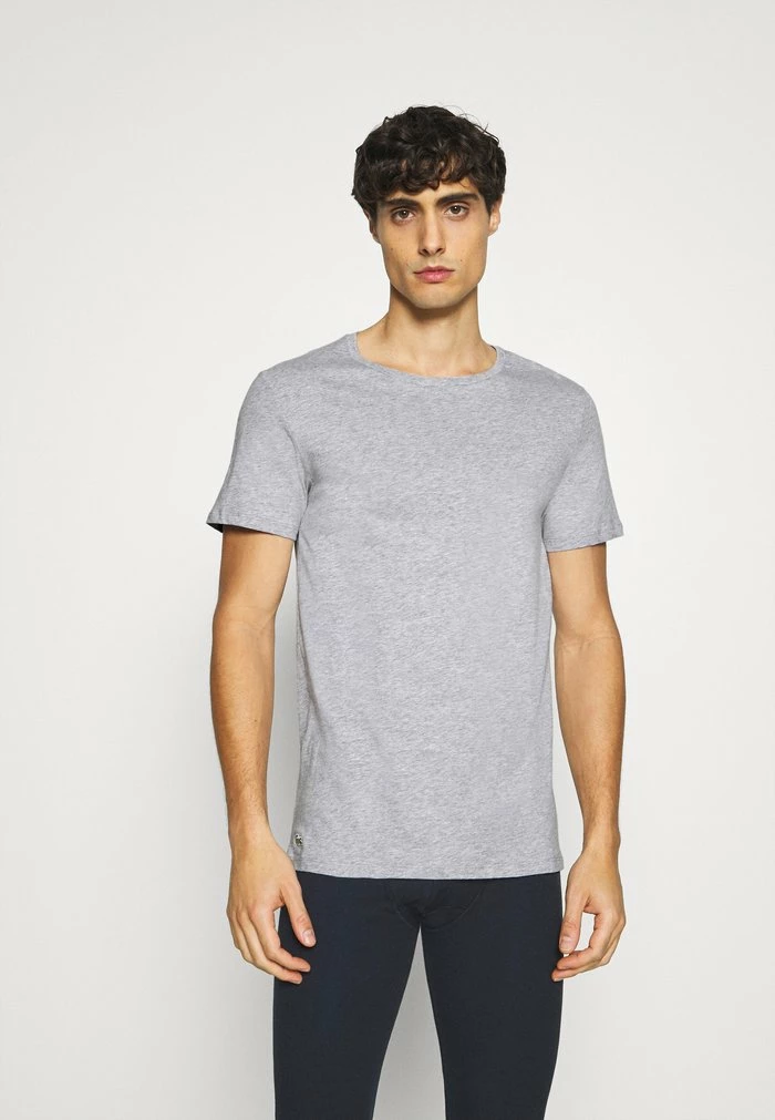 Lacoste 3 PACK - Undershirt - Blanc/argent Chine/noir 6 Lacoste 3 PACK - Undershirt - Blanc/argent Chine/noir - Image 4