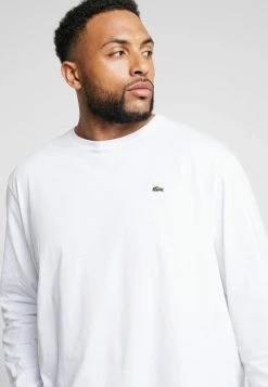 Lacoste Long Sleeved Top - White -Lacoste Sales Store 01586e42a84d4837989135a829b22efe