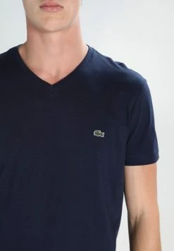 Lacoste Basic T-shirt - Navy Blue 10 Lacoste Basic T-shirt - Navy Blue -Lacoste Sales Store 017d4c145d8e4e7bbaba3f8396a47665