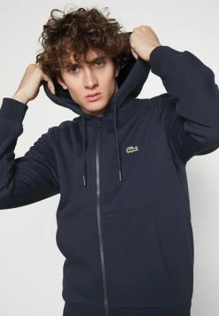 Lacoste Zip-up Sweatshirt - Marine -Lacoste Sales Store 0218b31c10e34f5abe300a41d80c663c