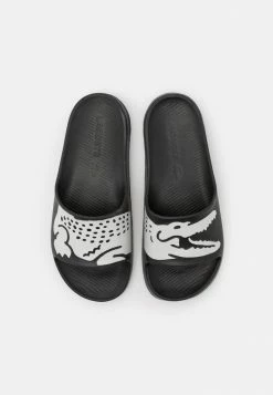 Lacoste CROCO - Pool Slides - Black/white 11 Lacoste CROCO - Pool Slides - Black/white -Lacoste Sales Store 025d00fd9719401b9fc890a14f581edd