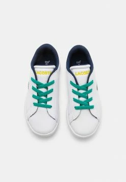Lacoste CARNABY EVO UNISEX - Trainers - White/green -Lacoste Sales Store 02a00e4215cc4a53b17a49c51f94f00e
