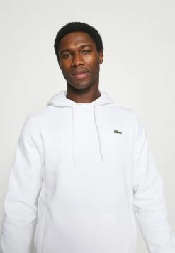 Lacoste Hoodie - White -Lacoste Sales Store 02beb0a9dc3b40ac996f9a892da54bb8