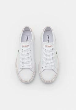 Lacoste GRIPSHOT - Trainers - White/light Pink -Lacoste Sales Store 04232f9383d34b0486c2676152d2e94f
