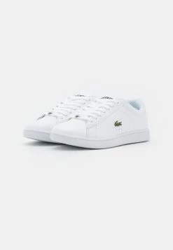 Lacoste CARNABY EVO - Trainers - White/black -Lacoste Sales Store 06335b2e7a534b2dafb7af4bc015c1ad