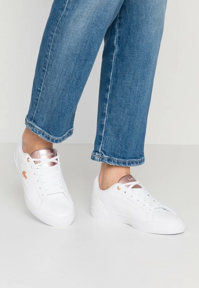 Lacoste LEROND - Trainers - White/light Pink 3 Lacoste LEROND - Trainers - White/light Pink