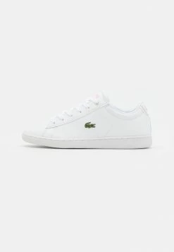 Lacoste CARNABY - Trainers - White/light Pink