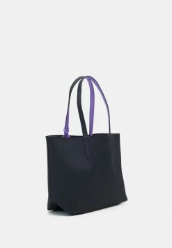 Lacoste Tote Bag - Black/lilac -Lacoste Sales Store 07f95a4b37634c0a8720eaa650415b24