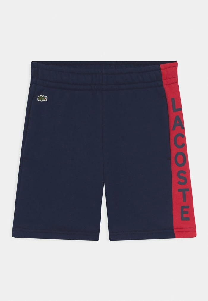Lacoste Shorts - Navy Blue/infra Red 3 Lacoste Shorts - Navy Blue/infra Red