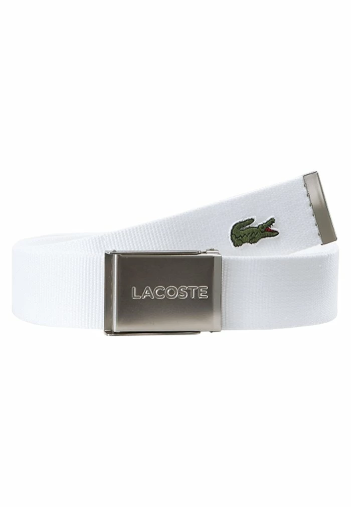 Lacoste CASUAL STRAP IN KIT UNISEX - Belt - White 8 Lacoste CASUAL STRAP IN KIT UNISEX - Belt - White - Image 6