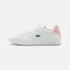 Lacoste GRADUATE - Trainers - White/light Pink -Lacoste Sales Store 0bfcec60498244fdad9e866b0eb272ee