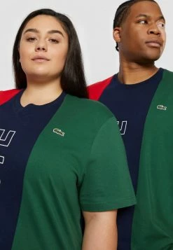 Lacoste PLUS UNISEX - Print T-shirt - Marine -Lacoste Sales Store 0cb55d6382c64fd2bfc4c447df4a7523