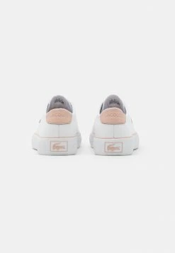 Lacoste GRIPSHOT - Trainers - White/light Pink -Lacoste Sales Store 0e19a226fad348bc924730f0fb114027