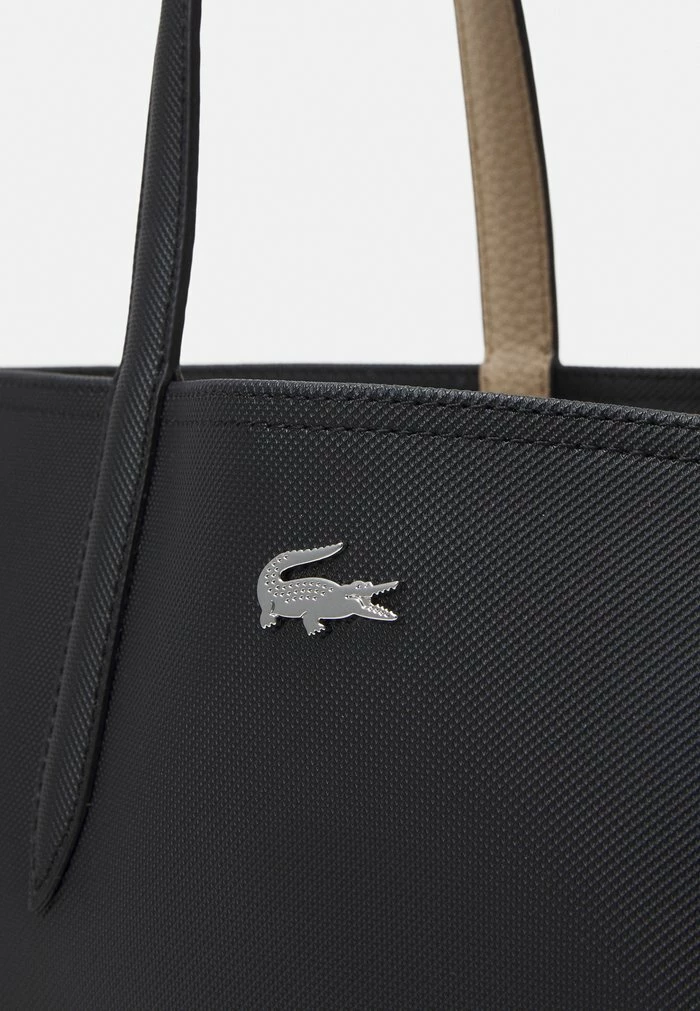 Lacoste Tote Bag - Black/warm Sand 8 Lacoste Tote Bag - Black/warm Sand - Image 6