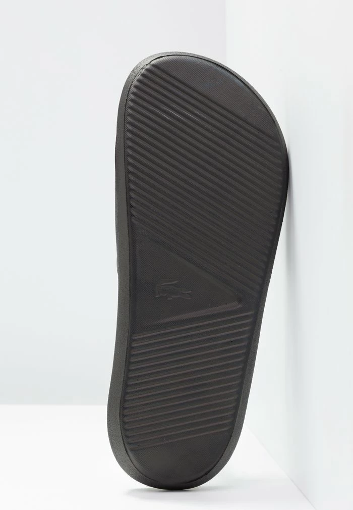 Lacoste CROCO SLIDE - Pool Slides - Black 9 Lacoste CROCO SLIDE - Pool Slides - Black - Image 7