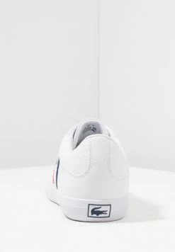 Lacoste LEROND - Trainers - White/red/navy -Lacoste Sales Store 10410eccbcf24ca29c72becefc4440e7