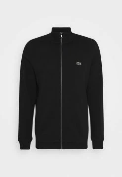 Lacoste Zip-up Sweatshirt - Noir -Lacoste Sales Store 116a241f4bb142d7858ae04c87e47f19