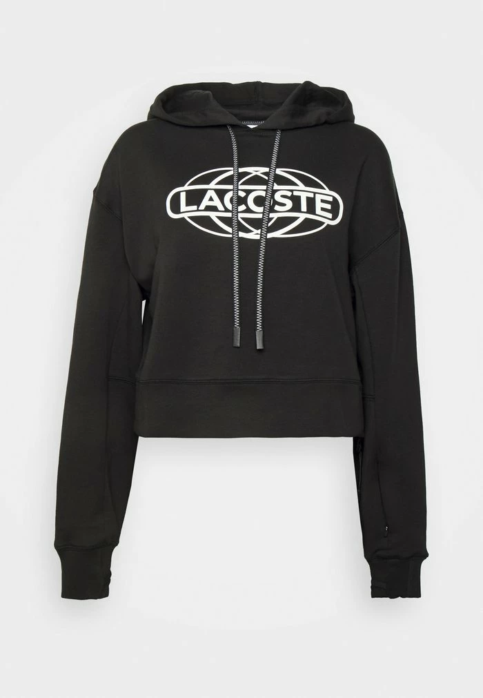 Lacoste EXCLUSIVE - Hoodie - Black 8 Lacoste EXCLUSIVE - Hoodie - Black - Image 6
