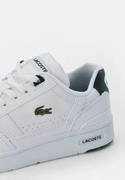 Lacoste T-CLIP - Trainers - White/dark Green -Lacoste Sales Store 131b9892bb8b4b65b17e32557fc40794