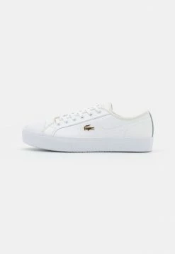 Lacoste ZIANE PLUSGRAND - Trainers - White/gold