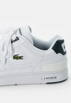 Lacoste T-CLIP - Trainers - White/dark Green -Lacoste Sales Store 1445be65b5cc44bcb11dd69d63833836