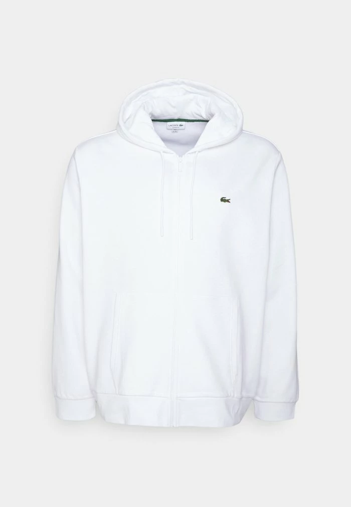 Lacoste PLUS - Zip-up Sweatshirt - Blanc 3 Lacoste PLUS - Zip-up Sweatshirt - Blanc