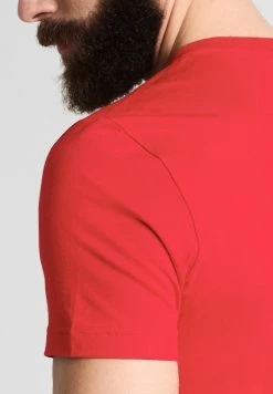Lacoste Basic T-shirt - Rouge -Lacoste Sales Store 14bd583b50524aaaa4cad265e32580b7