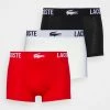 Lacoste 3 PACK - Pants - Noir/rouge/blanc