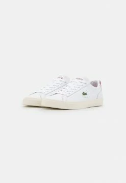 Lacoste LEROND PRO - Trainers - White/red -Lacoste Sales Store 183fb835983e4159ae0621171fb1ab58