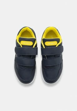 Lacoste T-CLIP UNISEX - Trainers - Navy/green -Lacoste Sales Store 1e12c18989ff4a778cf71b6946307368