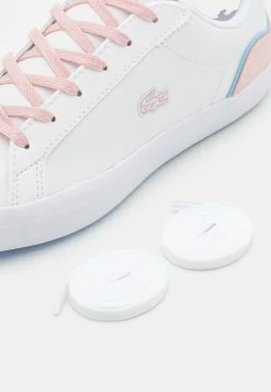 Lacoste LEROND EXCLUSIVE - Trainers - White/pink -Lacoste Sales Store 1ea256e0ce4b48aaa14150bef7557d69