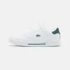 Lacoste TWIN SERVE - Trainers - White/dark Green -Lacoste Sales Store 20dc9de9db8346d2814f198dbde2bc96