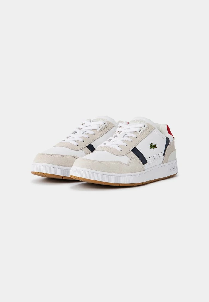 Lacoste T-CLIP 0120 2 SFA - Trainers - Wht/nvy/red 6 Lacoste T-CLIP 0120 2 SFA - Trainers - Wht/nvy/red - Image 4