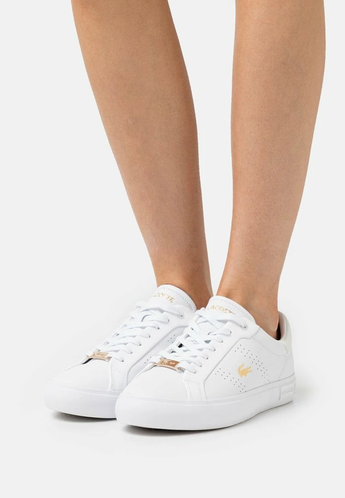 Lacoste POWERCOURT - Trainers - White/gold 3 Lacoste POWERCOURT - Trainers - White/gold
