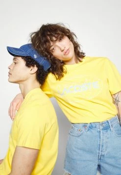 Lacoste EXCLUSIVE UNISEX GUEOE - Print T-shirt - Yellow -Lacoste Sales Store 24fa020187da460a9303818324aa18aa