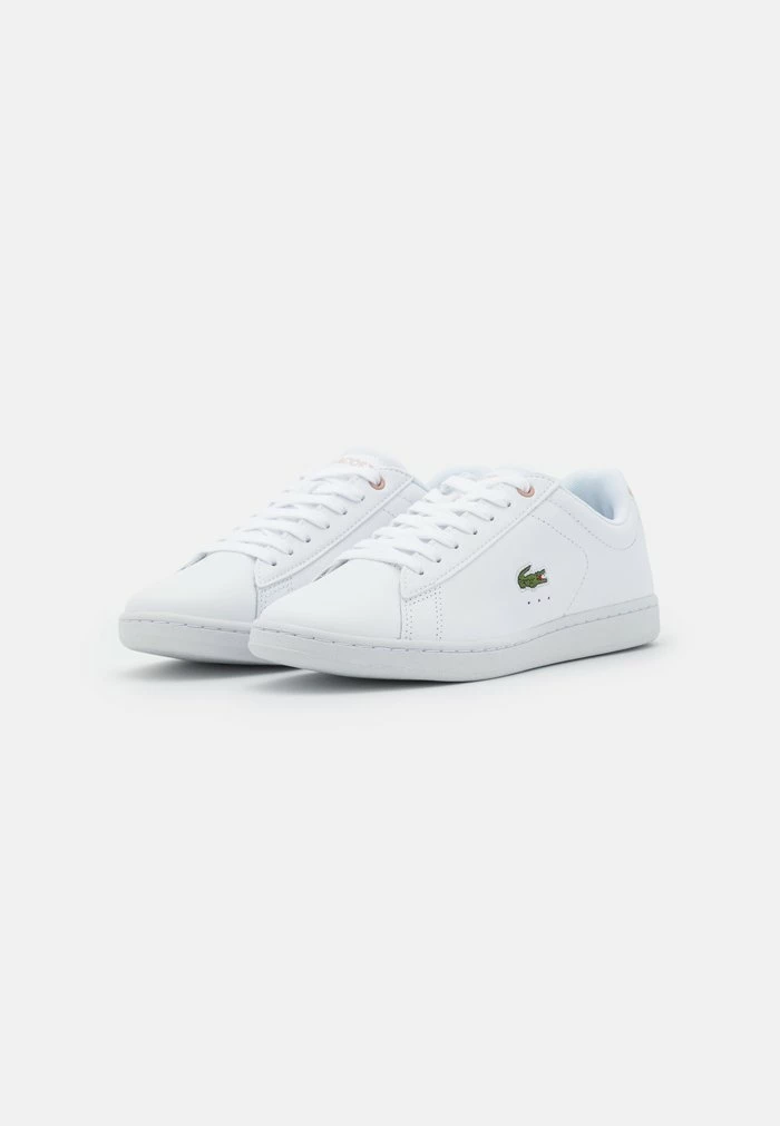 Lacoste CARNABY EVO - Trainers - White/light Pink 6 Lacoste CARNABY EVO - Trainers - White/light Pink - Image 4