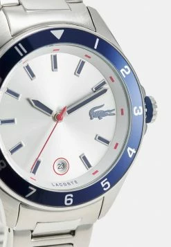Lacoste TIEBREAKER - Watch - Silver-coloured/blue -Lacoste Sales Store 266834202c8f48aaab51a3d601a3ec20