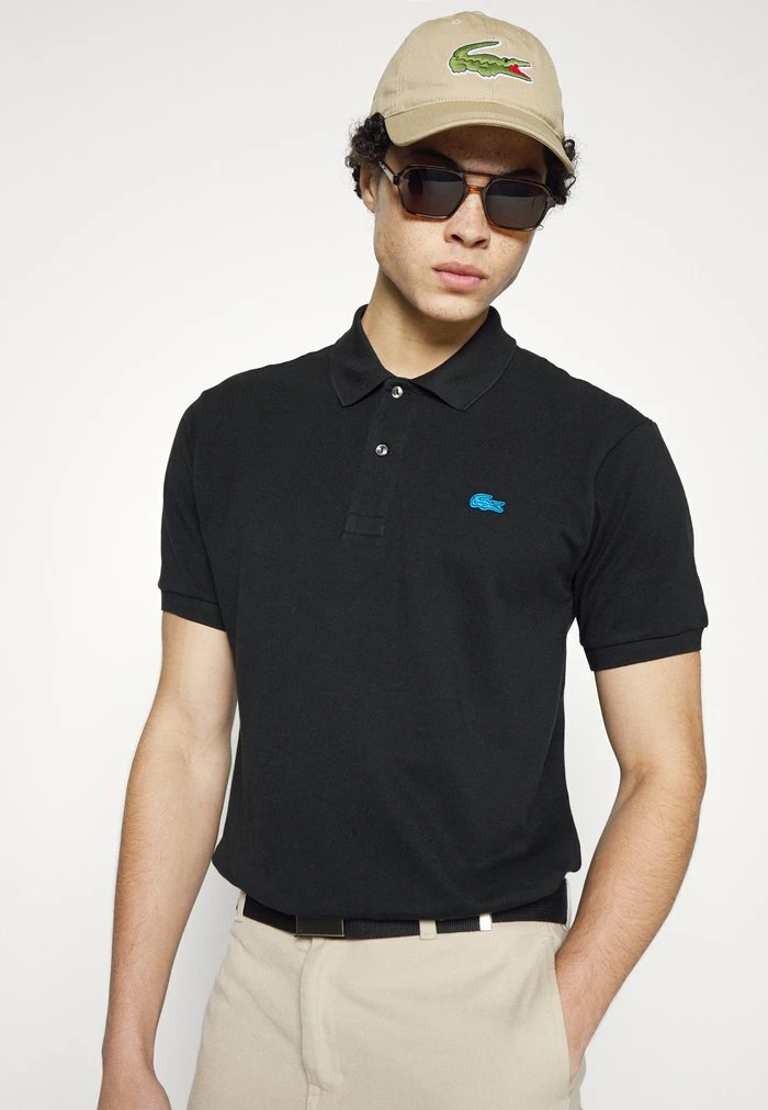 Lacoste EXCLUSIVE - Polo Shirt - Black 6 Lacoste EXCLUSIVE - Polo Shirt - Black - Image 4
