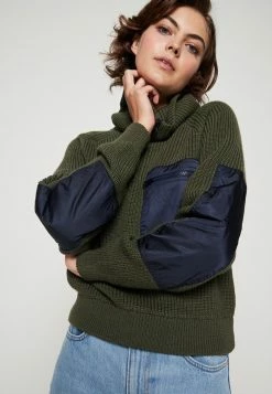 Lacoste Jumper - Baobab/navy Blue -Lacoste Sales Store 28c323ecf6b942968504004615da5d2b