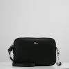 Lacoste SQUARE CROSSOVER BAG - Across Body Bag - Black -Lacoste Sales Store 29774f89f2db44bdac3adbb40c115c91