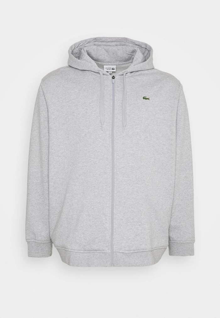 Lacoste Zip-up Sweatshirt - Argent Chine 3 Lacoste Zip-up Sweatshirt - Argent Chine