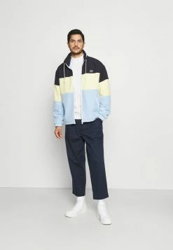 Lacoste BH8063 - Light Jacket - Navy Blue/yellow -Lacoste Sales Store 29e08c3be5e14b4bb2772741a08367f7