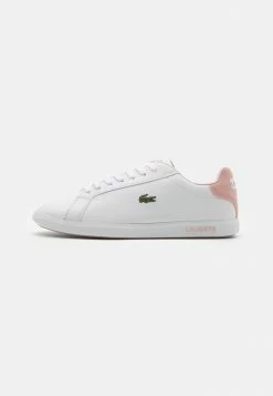 Lacoste GRADUATE - Trainers - White/light Pink