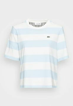 Lacoste Print T-shirt - Light Blue -Lacoste Sales Store 2edd1ec245fe4aa98b665c40e9c91999