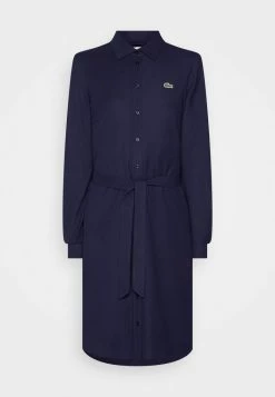 Lacoste Shirt Dress - Marine -Lacoste Sales Store 30bb80fe54d141dea0fa610e8e580496