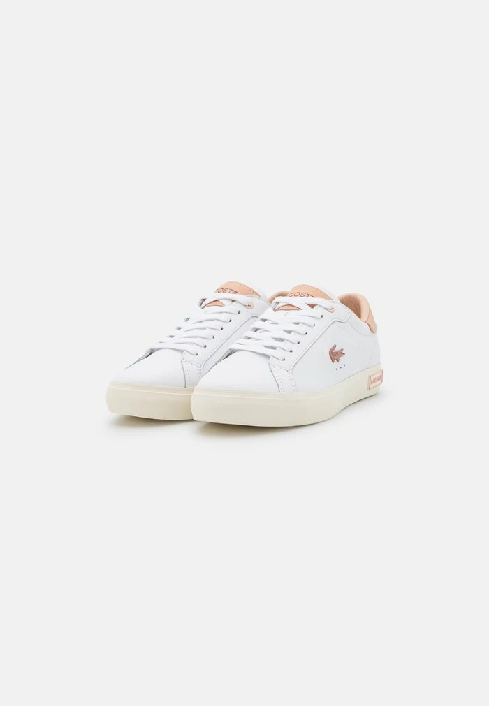 Lacoste POWERCOURT - Trainers - White/light Pink 5 Lacoste POWERCOURT - Trainers - White/light Pink - Image 3
