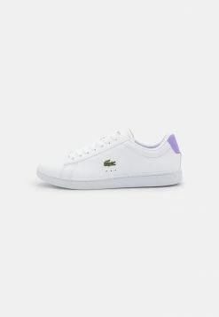 Lacoste CARNABY - Trainers - White/purple -Lacoste Sales Store 3315ba3052d04443b1a8f7a68155a877