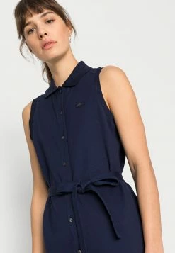 Lacoste Day Dress - Navy Blue -Lacoste Sales Store 34fbd009e32b44f3a35f43ac624cd52a