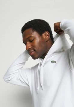 Lacoste Hoodie - White -Lacoste Sales Store 36091d9c1de44f96a9190b094c78ac44