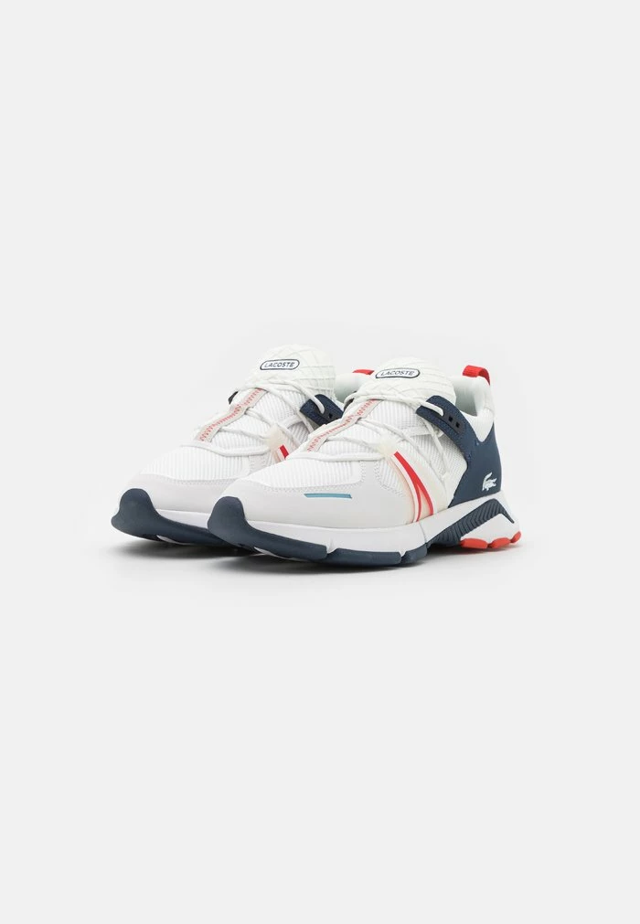 Lacoste Trainers - White/navy/red 4 Lacoste Trainers - White/navy/red - Image 2